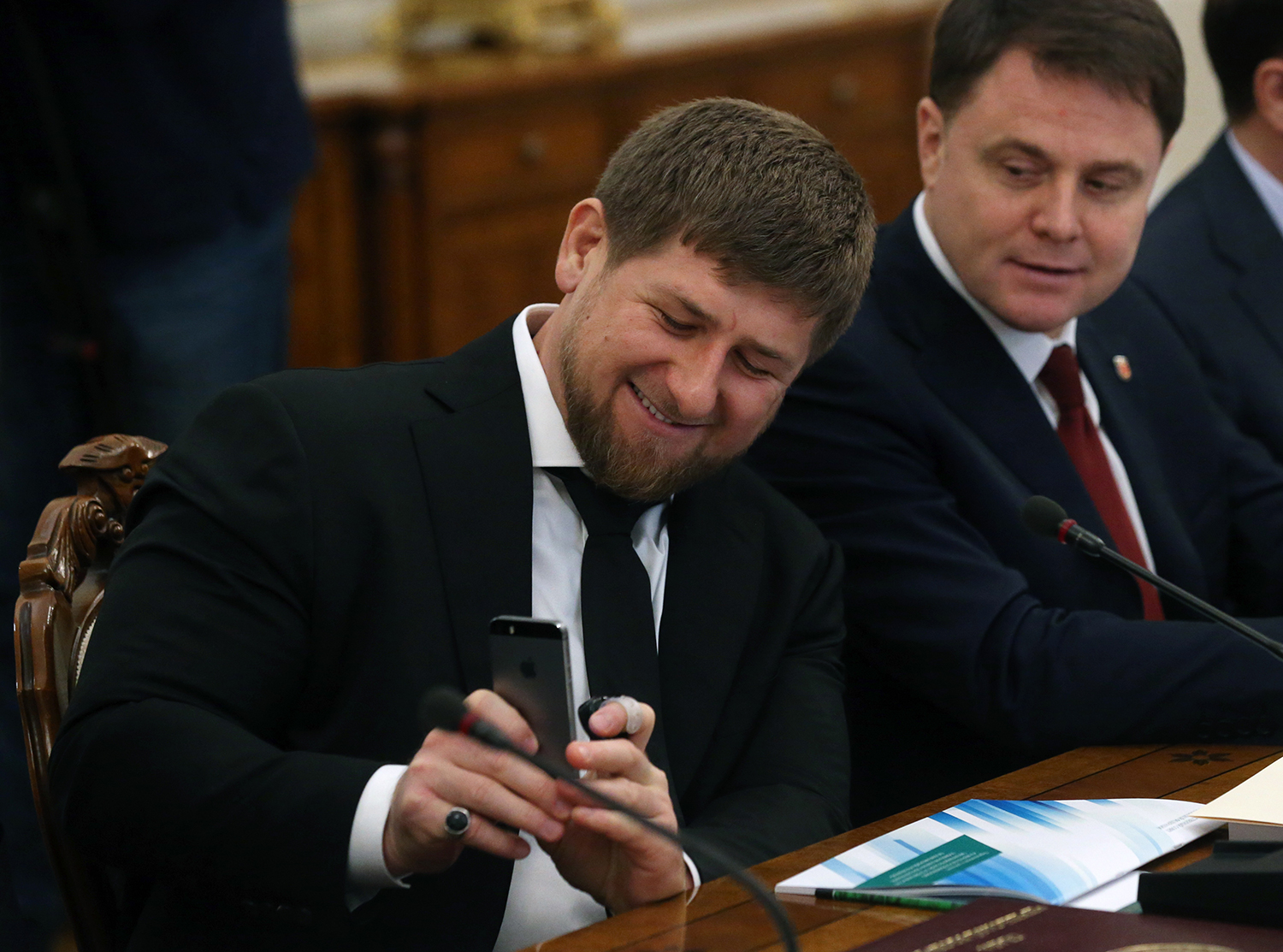Kadyrov, el dictador con Instagram. Foto: Sasha Mordovets / Getty Images