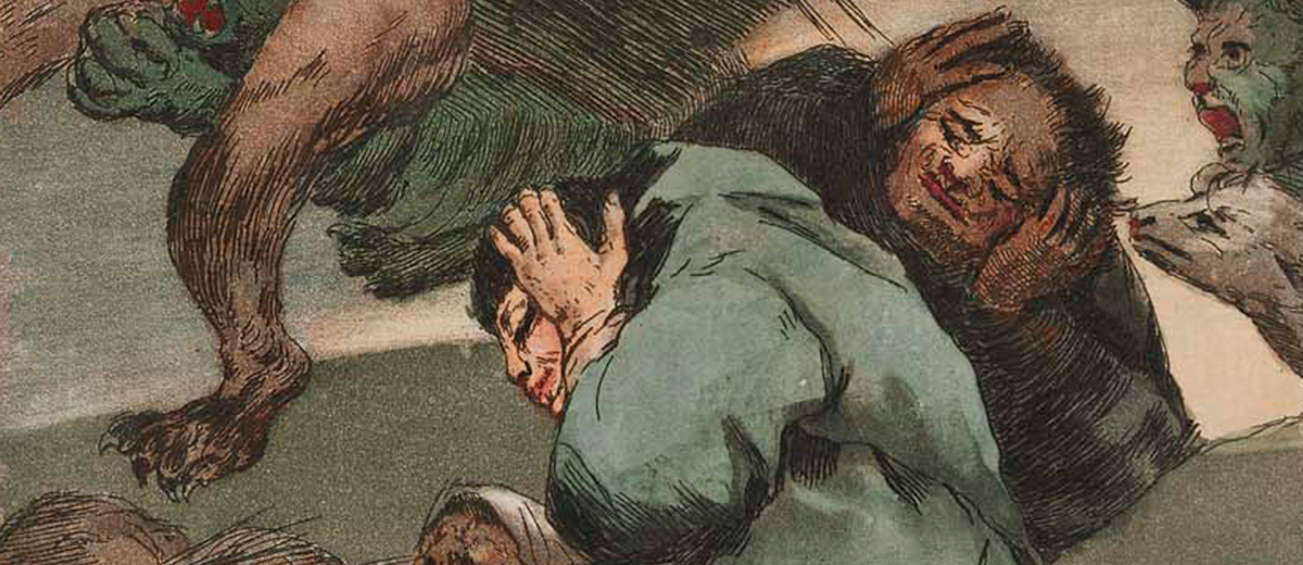 Soplones, de Goya (1799)