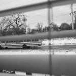 Un bus escolar recorre Englewood