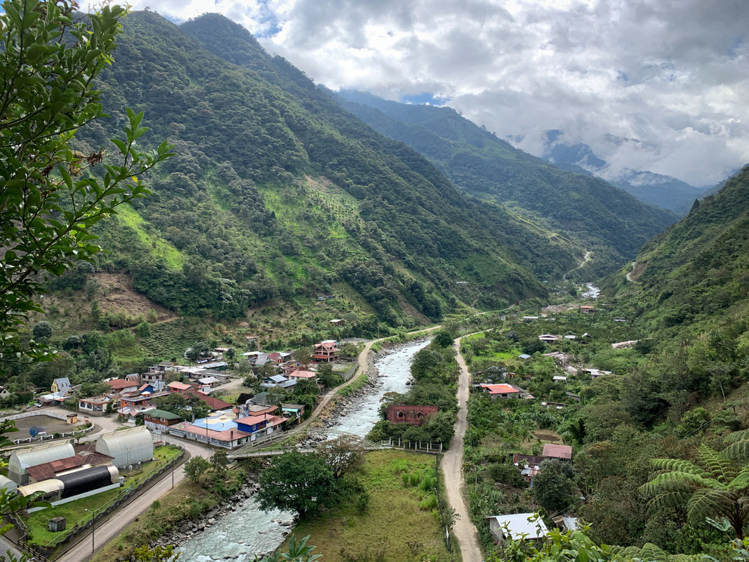 Vista de Río Verde. Foto: Dominique Riofrio