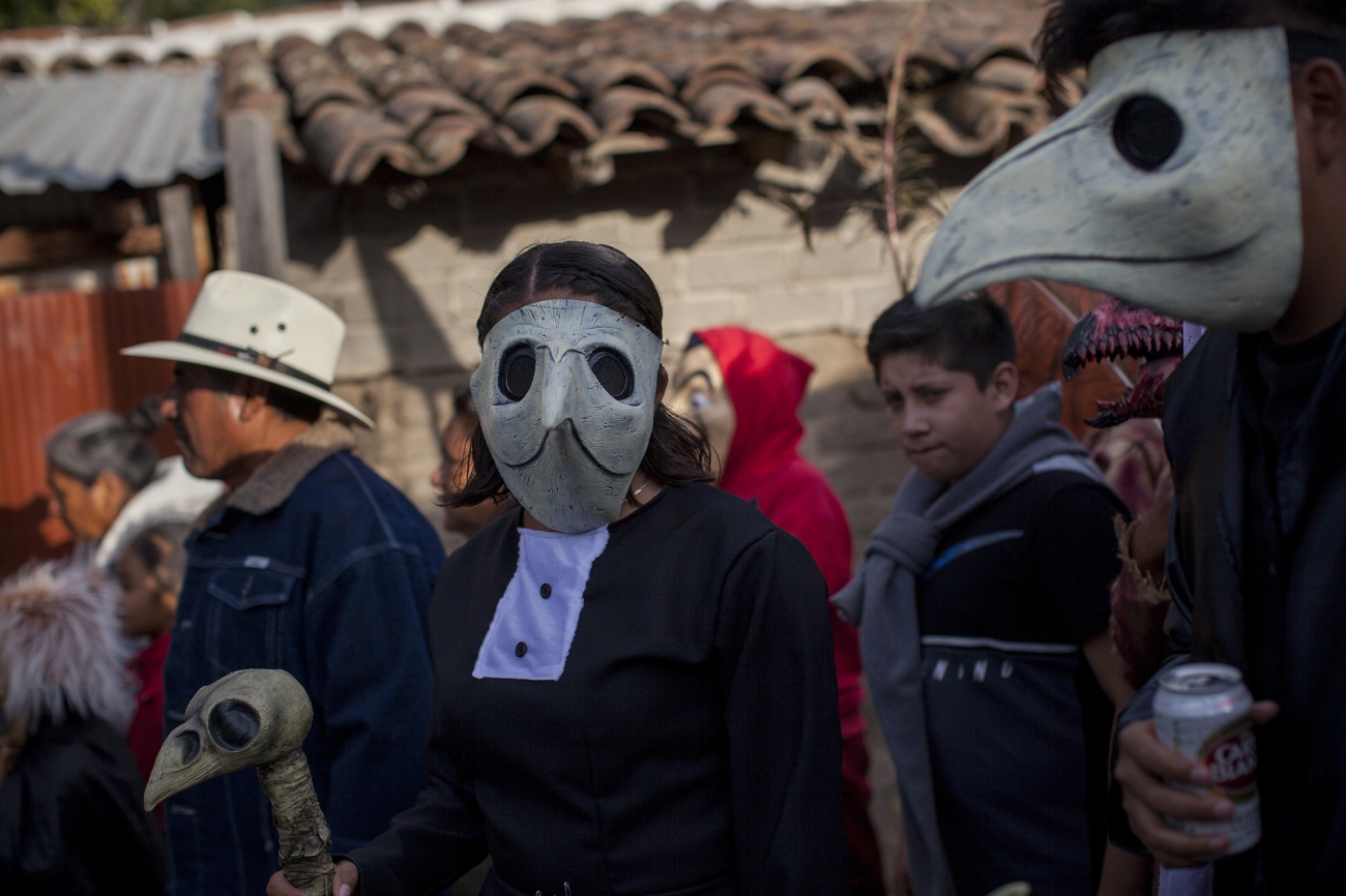 Muerteada en Etla, Oaxaca, al sur de México. Foto: Alejandro Saldívar