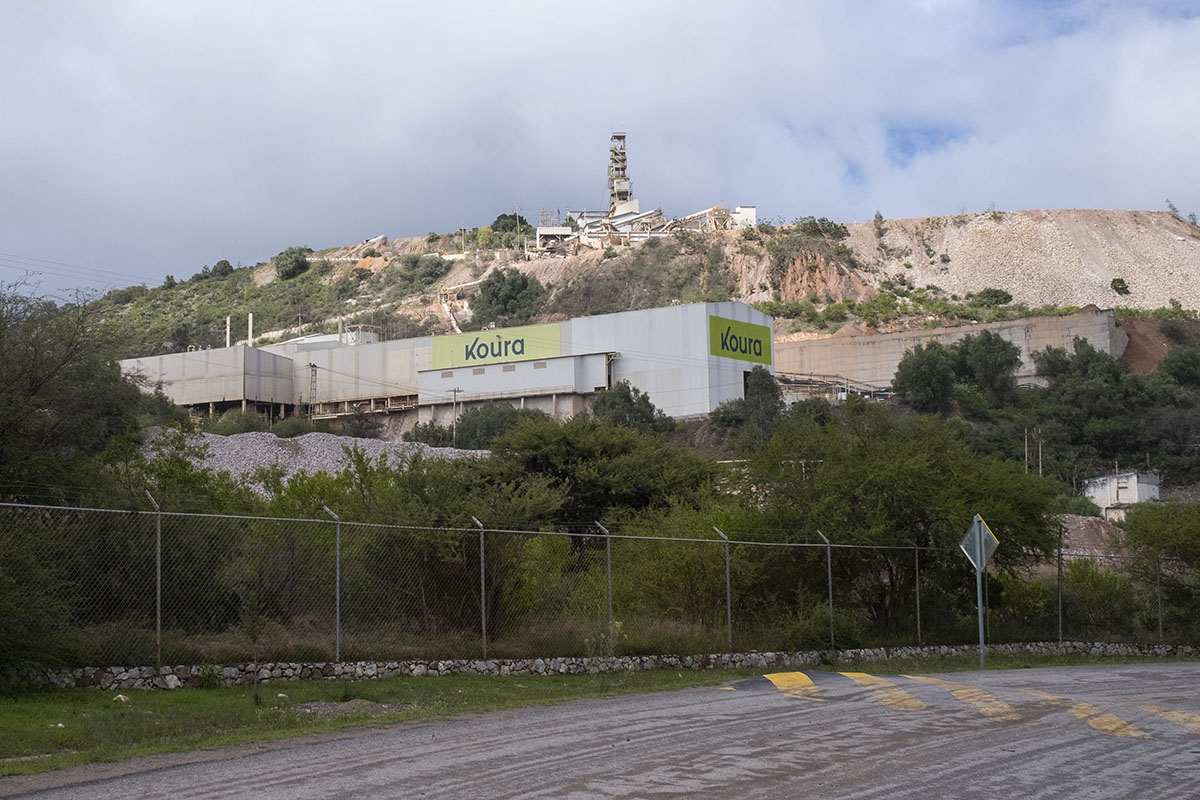 La mina de flúor Koura, en La Salitrera, Villa de Zaragoza, SLP. Foto: Alejandro Saldívar
