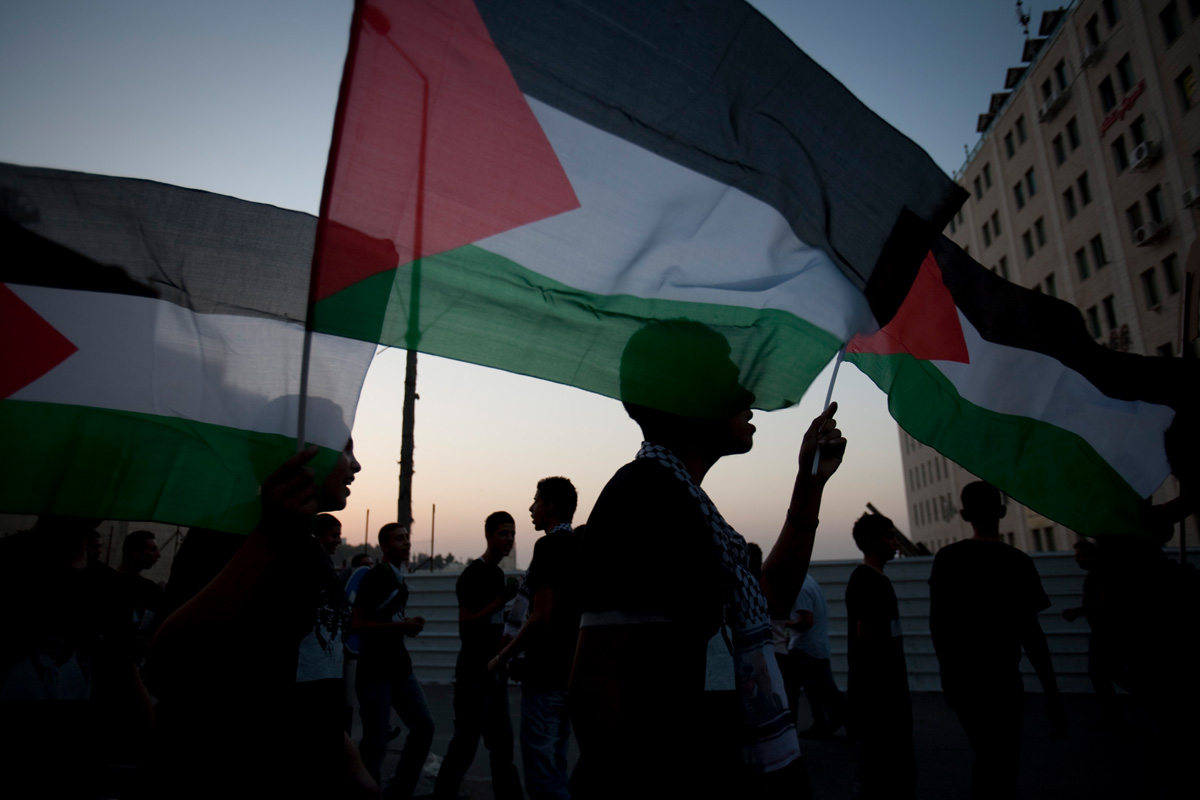 Sexto aniversario de la muerte de Yaser Arafat en la Muqata, la tumba. Ramallah, Cisjordania. Foto: Alejandro Saldívar