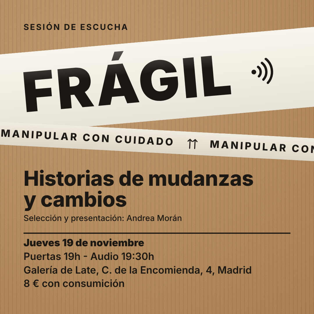 Punto de escucha: Historias de mudanzas y cambios